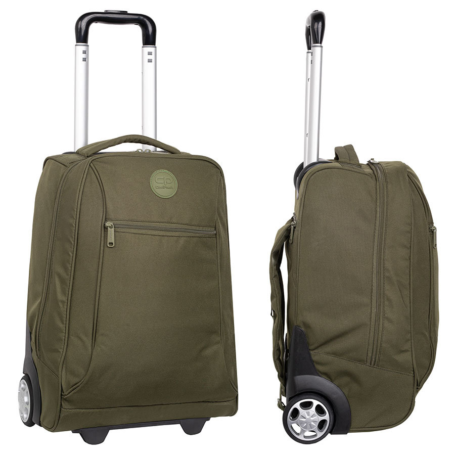 Plecak Szkolny Na Kółkach Coolpack Compact Rpet Green F086640