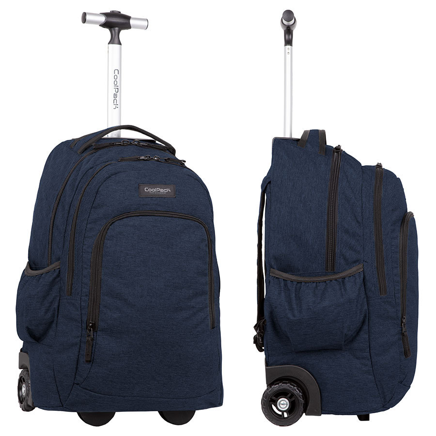 Plecak Młodzieżowy Na Kółkach Coolpack Summit Dark Blue  E85024