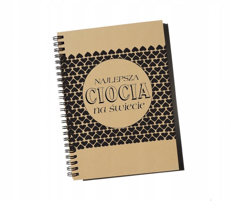 Najlepsza Ciocia na świecie, notatnik, notes, Sowia Aleja