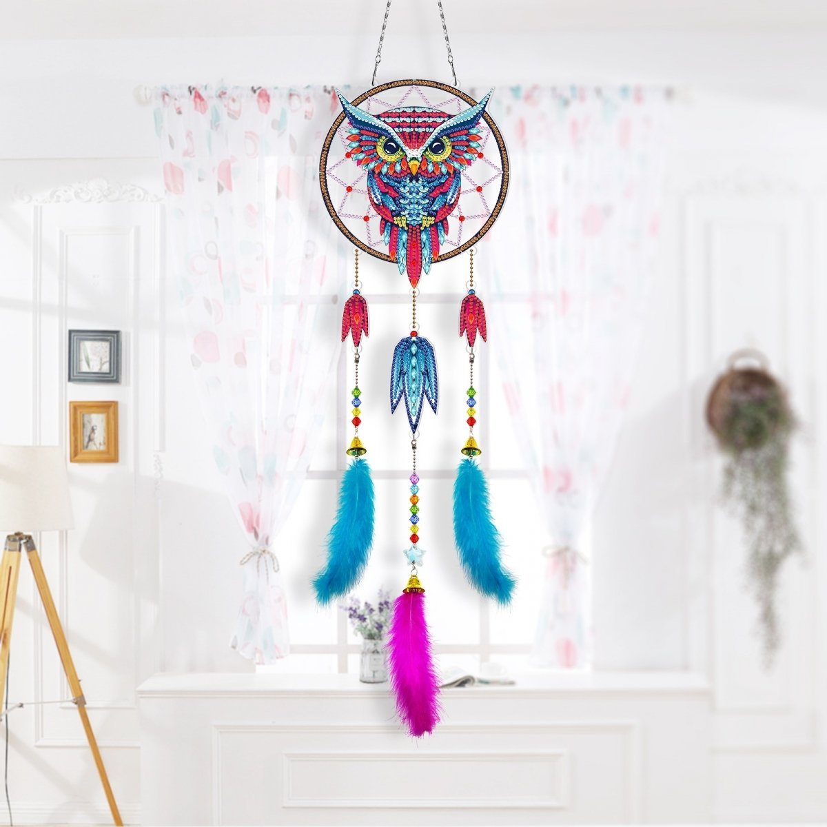 Haft Diamentowy Łapacz Snów - Sowa