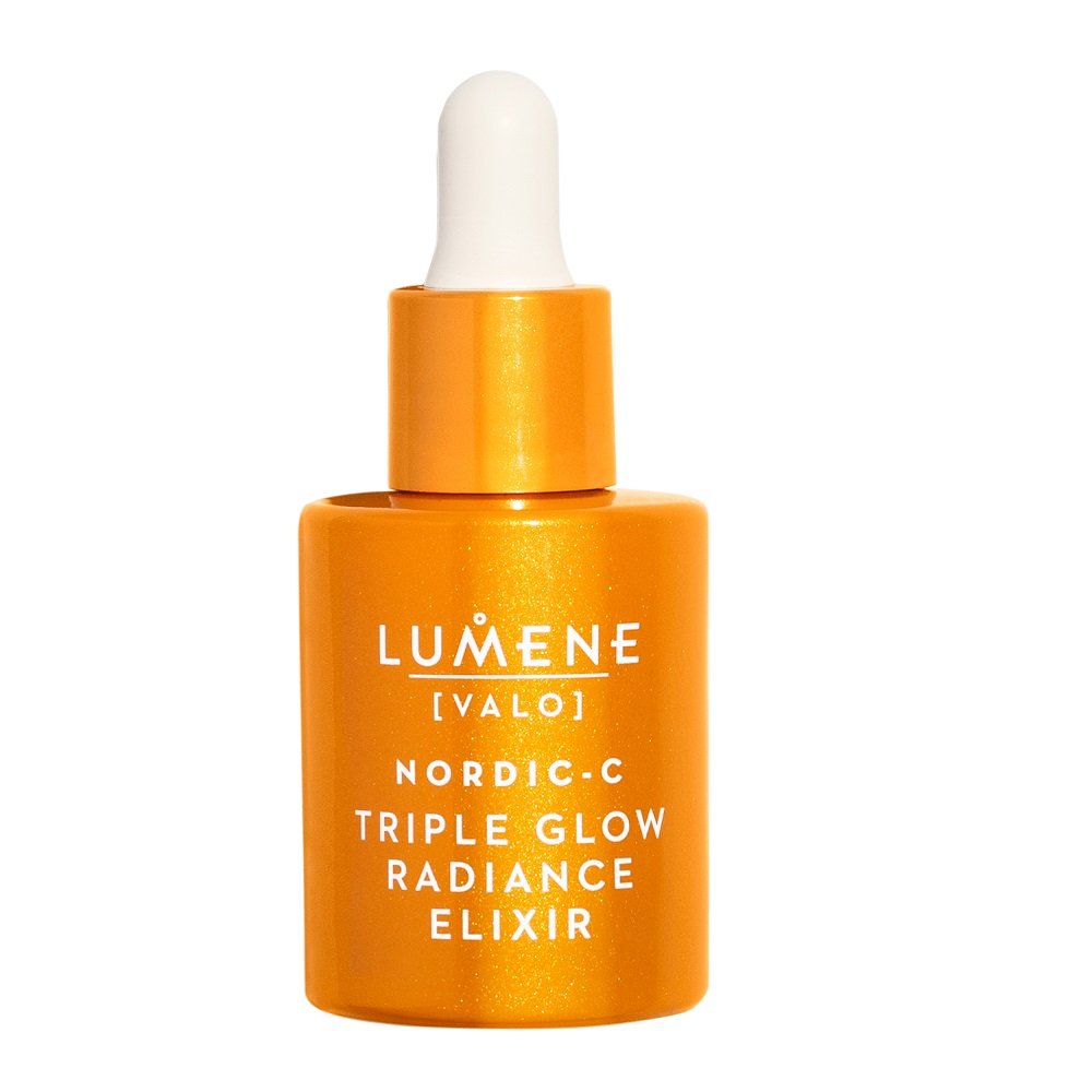 Lumene, Nordic-c Valo Triple Glow Radiance Elixir, Rozświetlający Eliksir Do Twarzy Z Witaminą C, 30ml