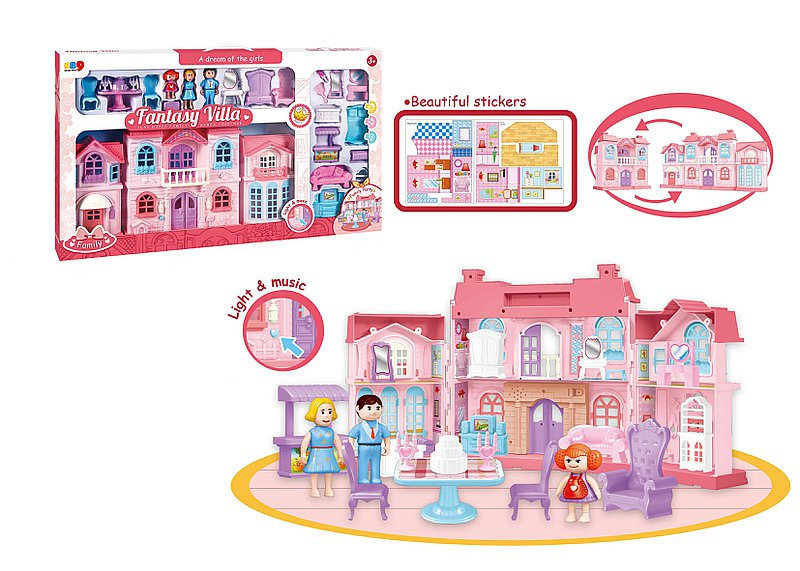 Adar, Domek dla lalek z akcesoriami Fantasy Villa