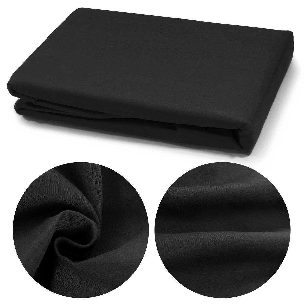 Prześcieradło 140x200 Z Gumką Dimi Czarny