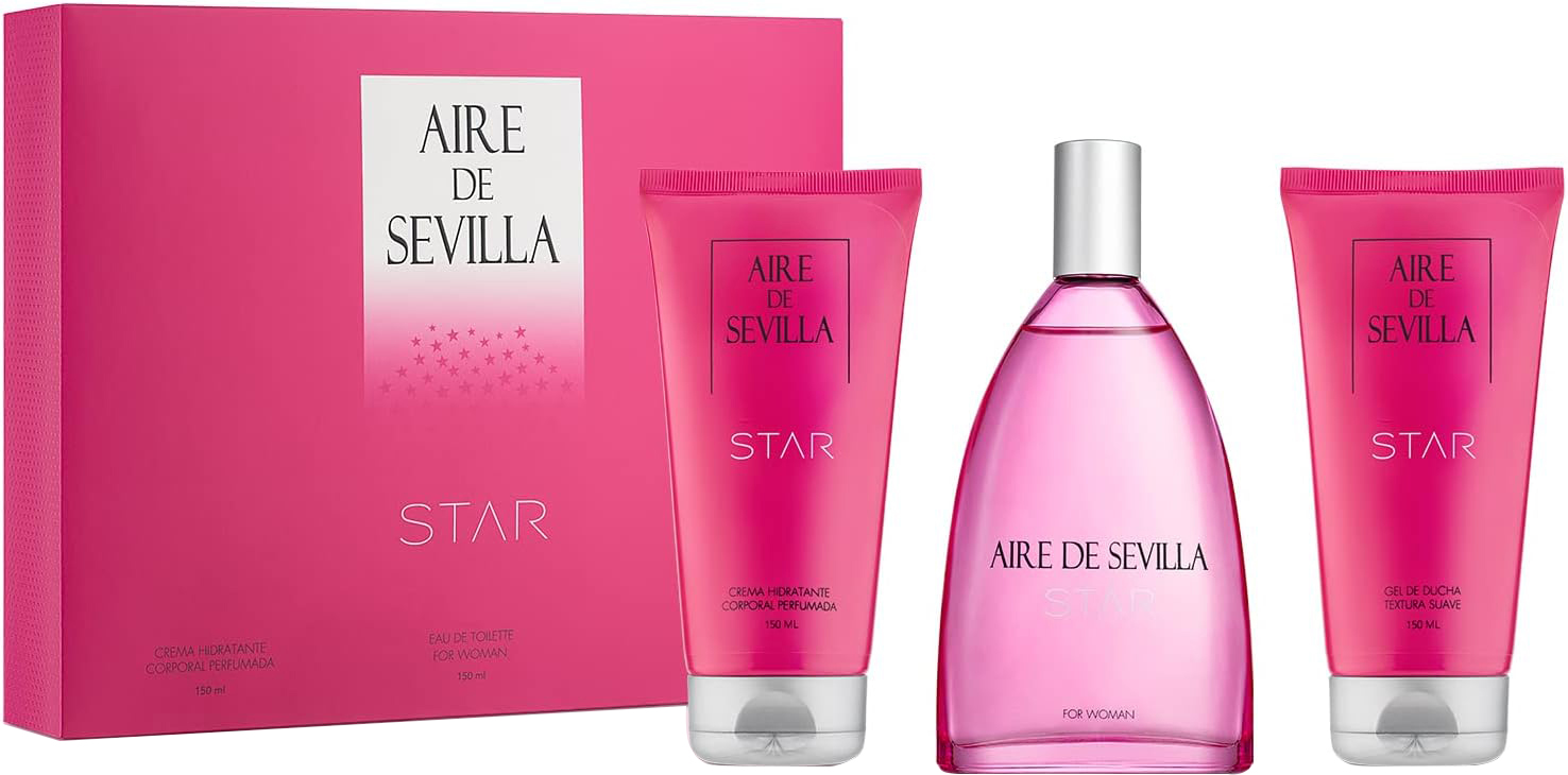 Zestaw Instituto Espanol Spray Aire de Sevilla Star Woda toaletowa 150 ml + Shower Gel 150 ml + Body Cream 150 ml (8411047136201)
