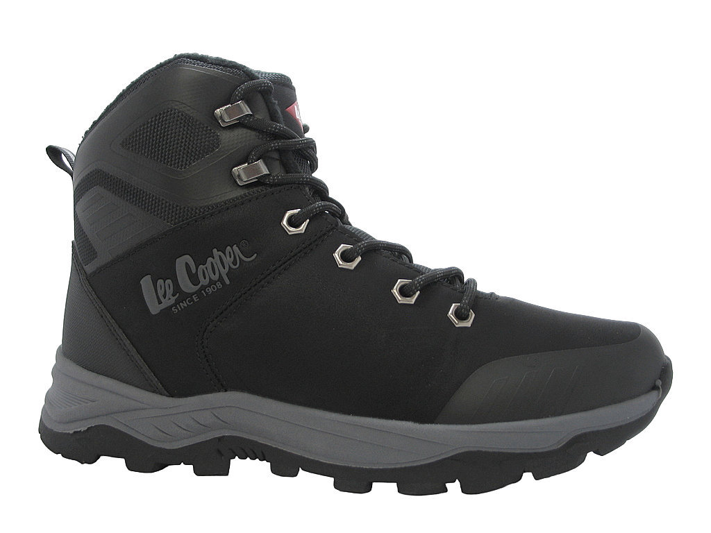 Letnie buty trekkingowe męskie wysokie Lee Cooper LCJ-23-01-2045M 45 Czarne (5904292147618)