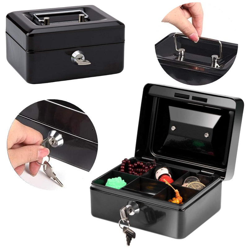 Nobo Kids, Metalowa Kasetka Na Pieniądze Skrzynka Sejf Klucz