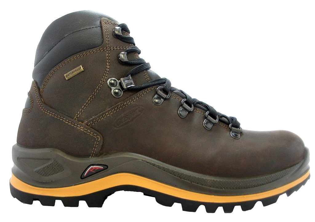 Letnie buty trekkingowe męskie wysokie wodoodporne Grisport 13701D28T 44 29.3 cm Brązowe (5907483403654)