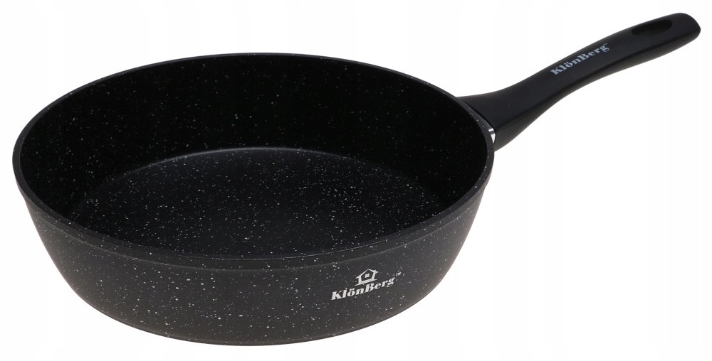 PATELNIA Ceramiczna MARMUROWA 30cm INDUKCJA GAZ 8608