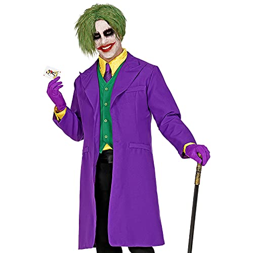 Widmann - kostium Evil Clown, płaszcz z kamizelką, Joker, horror, zło impreza tematyczna, karnawał, Halloween