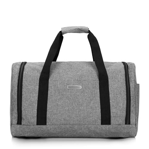 WITTCHEN Office kolekcja torba podróżna, torba treningowa, praktyczna i wielofunkcyjna, szary, Mittlere Tasche, Kieszeń środkowa
