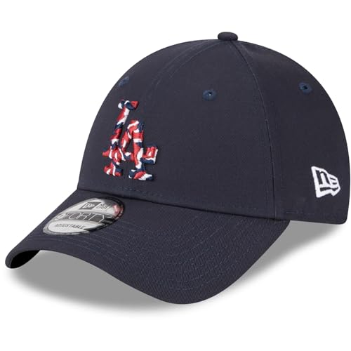 New Era 9Forty czapka z paskiem z tyłu - INFILL Los Angeles Dodgers granatowa