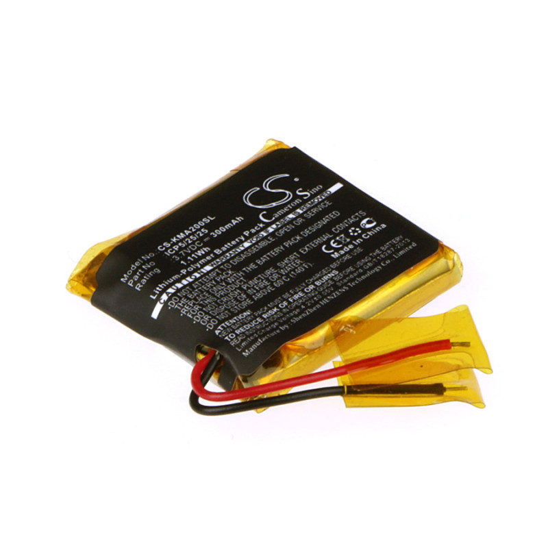 Rocketfish RF-MAB2 / ICP5/25/25 300mAh 1.11Wh Li-Polymer 3.7V (Cameron Sino)