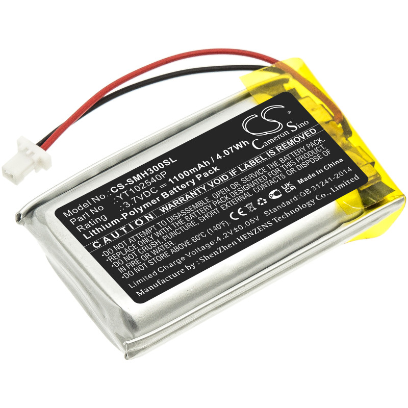 Sena 30K / YT102540P 1100mAh 4.07Wh Li-Polymer 3.7V (Cameron Sino)