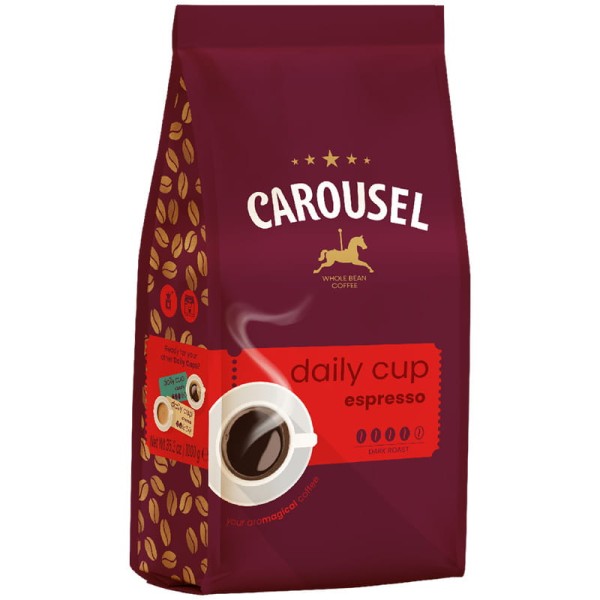 Carousel Coffee Daily Cup Espresso kawa ziarnista 1kg