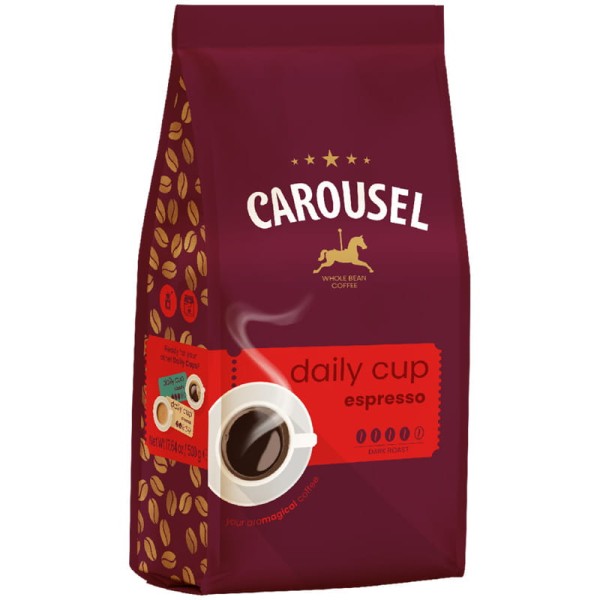 Carousel Coffee Daily Cup Espresso kawa ziarnista 500g