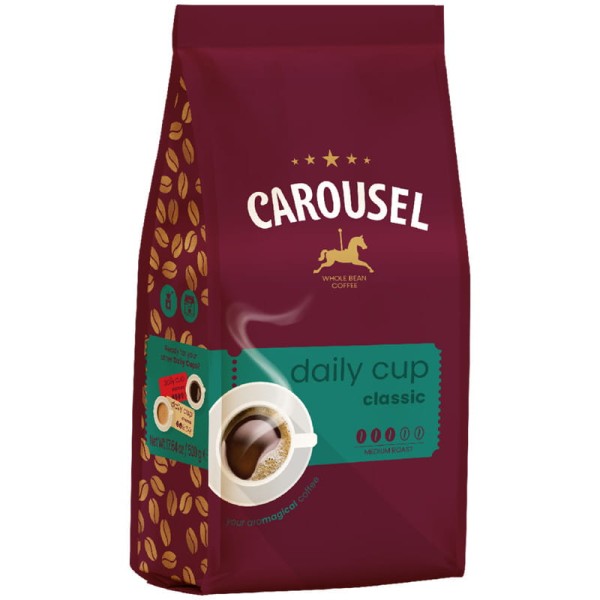 Carousel Coffee Daily Cup Classic kawa ziarnista 500g