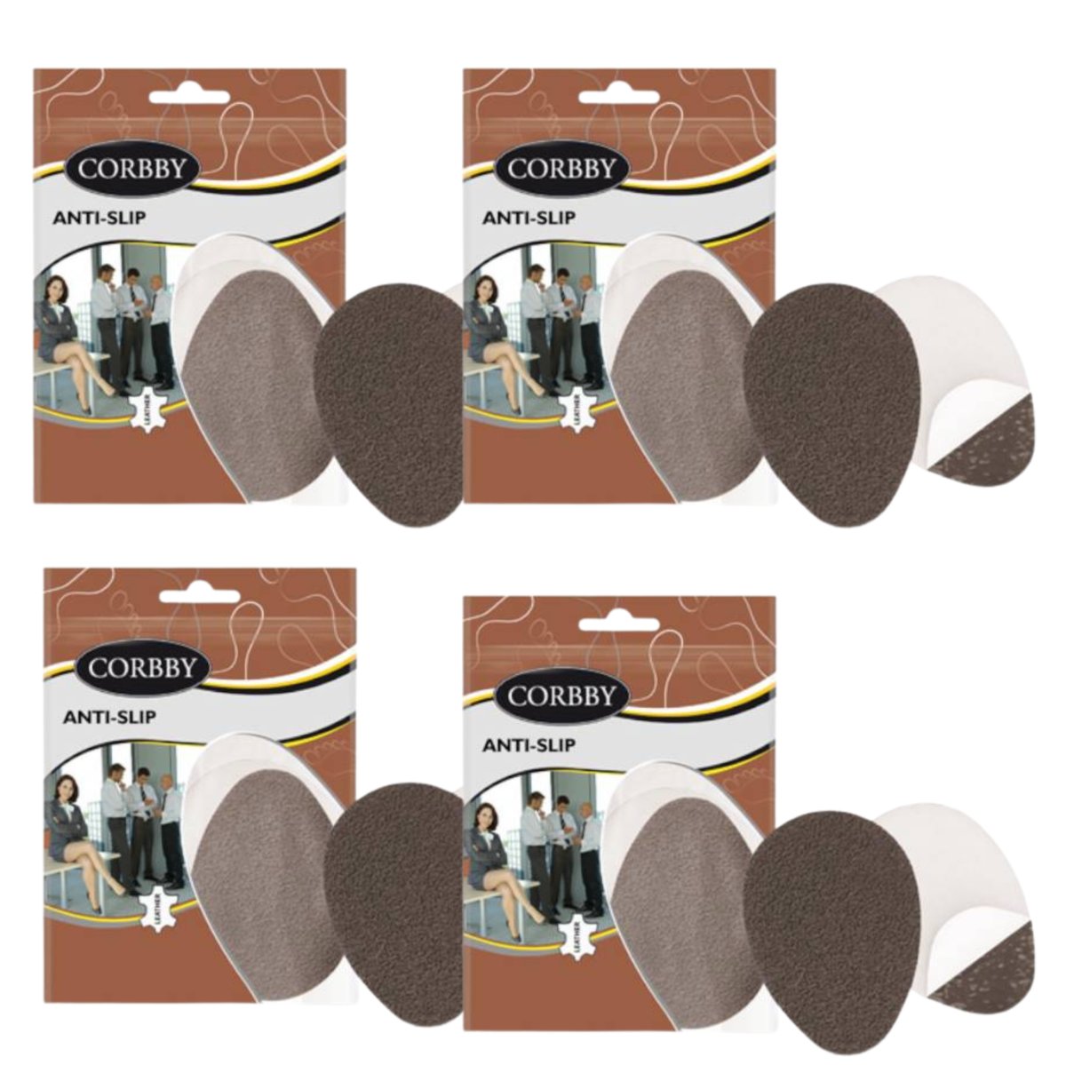 4x Naklejki Antypoślizgowe Anti-Slip 1431C