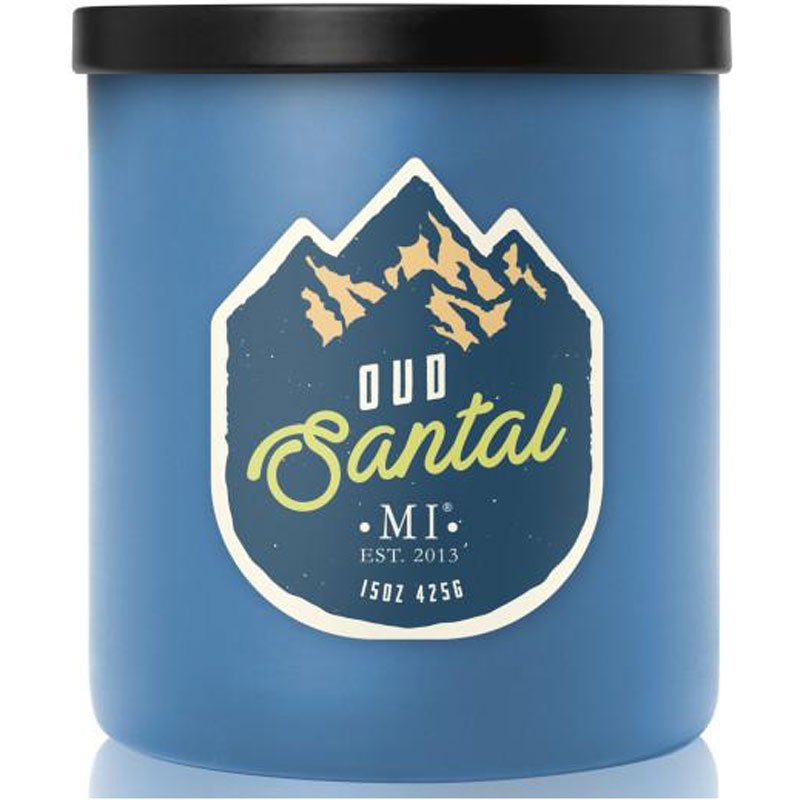 Sojowa świeca zapachowa męska w szkle Colonial Candle 425 g Oud Santal