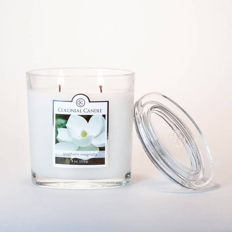 Świeca zapachowa w owalnym szkle Colonial Candle 226 g Magnolia