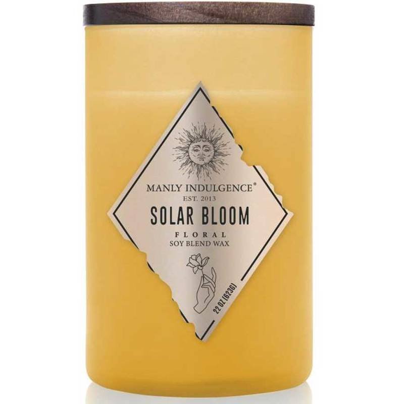 Świeca zapachowa sojowa męska w szkle Colonial Candle Rebel 623 g Solar Bloom