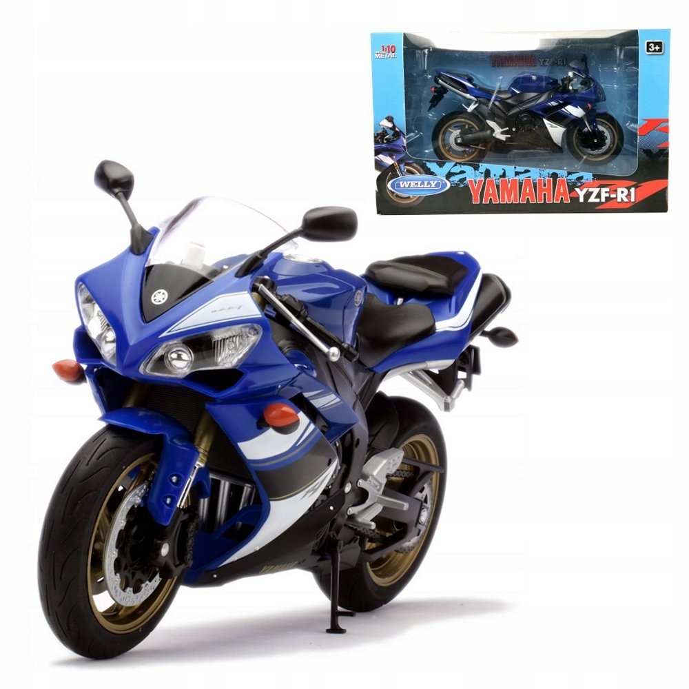 Yamaha Yzf-R1 Model Skala 1:10 Welly
