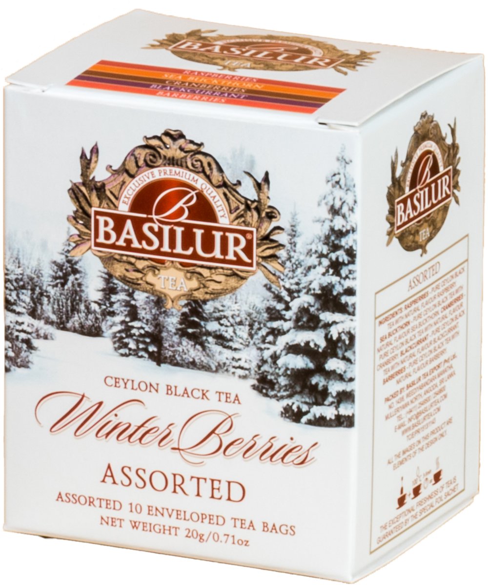 Zestaw herbat WINTER BERRIES ASSORTED saszetki - 10 x 2 g