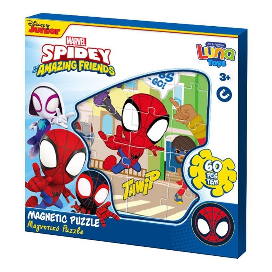 Magnetyczne Puzzle 60 El. Spidey 508244