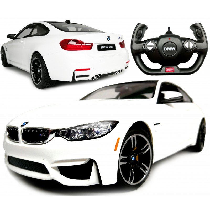 Samochód Zdalnie Sterowany Rc Auto Na Pilot Bmw M4 LEDy Rastar Gumowe Opony