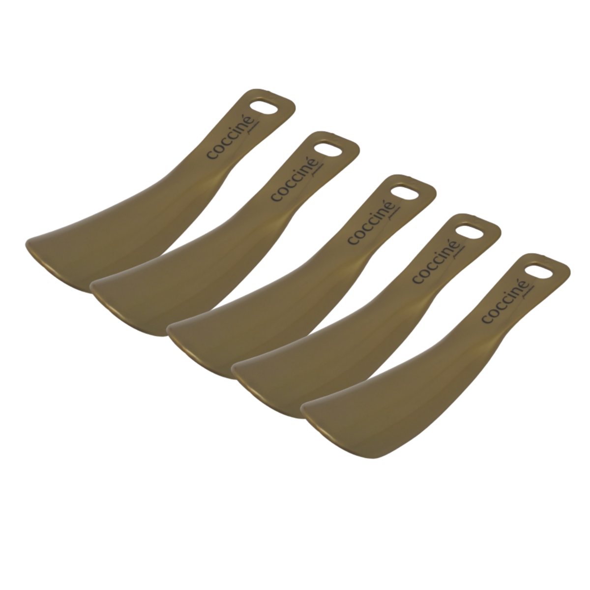 5x Short Krótka Łyżka do Butów 15 cm Złota