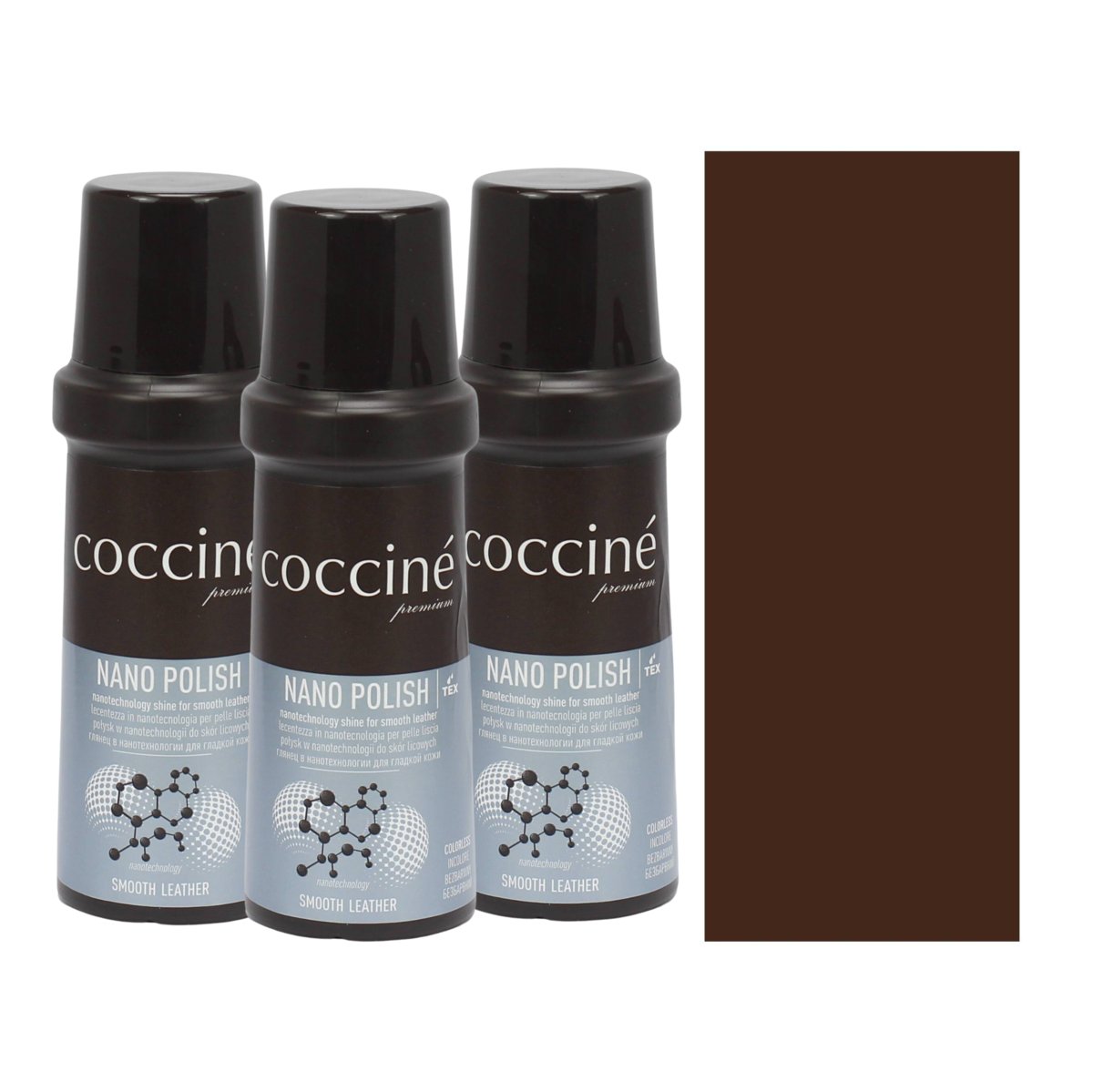 3x Nano Polish Pasta 75 ml Brązowy 14