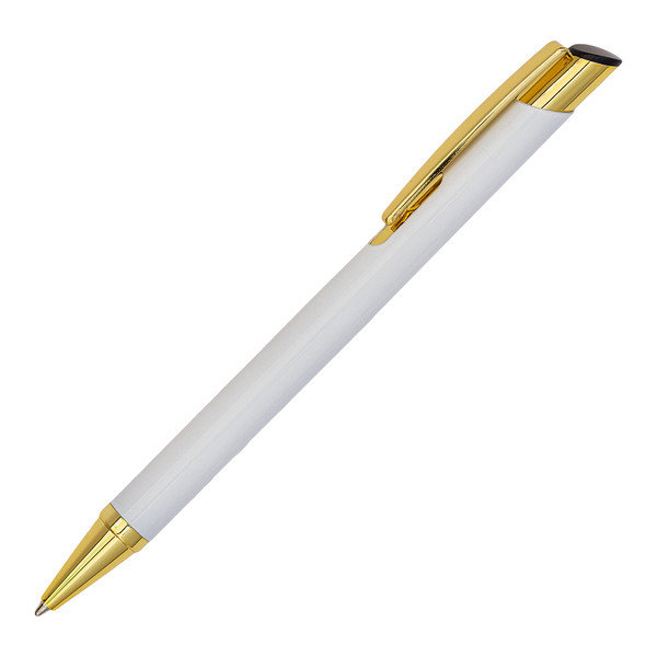 Długopis Aluminiowy Lindi, Biały