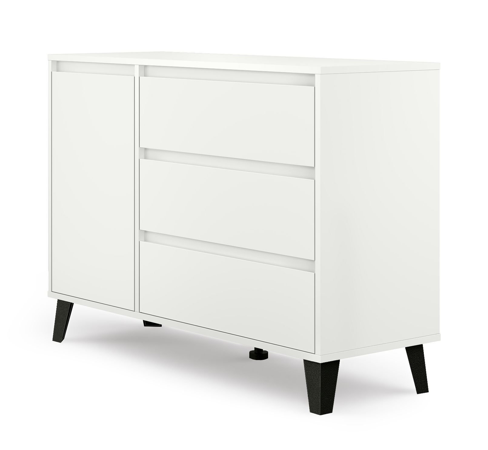 Komoda Berg 1D3S Biała