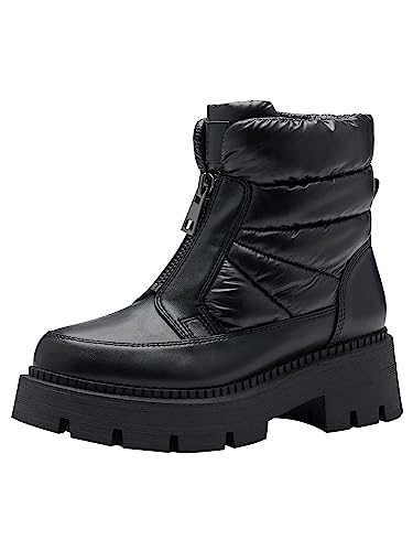 Tamaris Damskie botki 1-1-26441-41, czarny, 40 EU