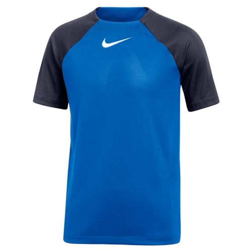 Nike Unisex Kids Short Sleeve Top Y Nk Df Acdpr Ss Top K, Royal Blue/Obsydian/White, DH9277-463, XS
