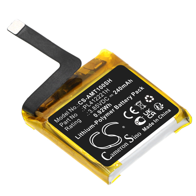 Amazfit GTS / PL412221H 240mAh 0.92Wh Li-Polymer 3.85V (Cameron Sino)
