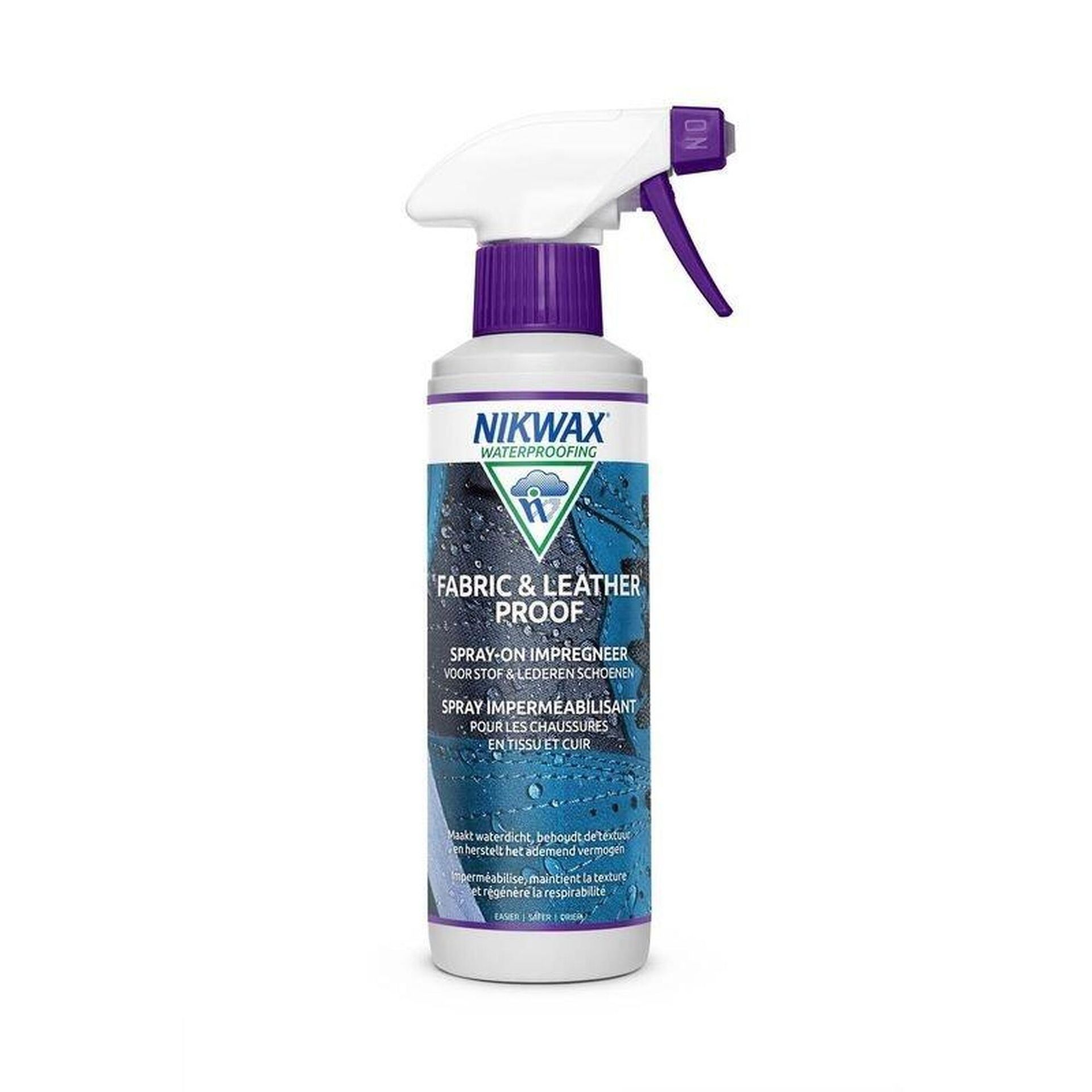 Nikwax Impregnat do obuwia Nikwax - tkanina i skóra - spray 300 ml NI-01
