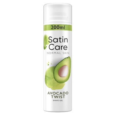 Gillette Satin Care Żel do Golenia Avocado Twist