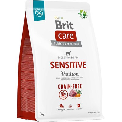Care Grain-free Sensitive Vension 3kg pies