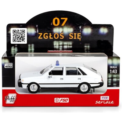 ﻿POLONEZ 1500 Model 07 ZGŁOŚ SIĘ Borewicz Polski FSO Auto 1:43 PRL DAFFI