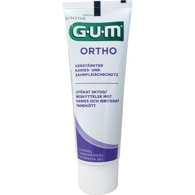 ELER PAWEŁ RUCIŃSKI SUNSTAR GUM ORTHO Ortodontyczna pasta do zębów 75 ml 9073432
