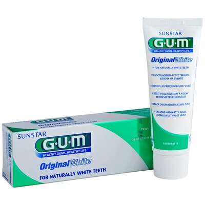 ELER PAWEŁ RUCIŃSKI SUNSTAR GUM ORIGINAL WHITE Pasta do zębów wybielająca 75 ml 9073427