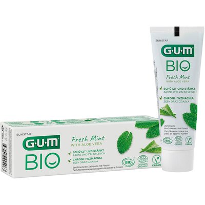 SUNSTAR Pasta do Zębów Fresh Mint Bio 75ml - GUM 7630019904087