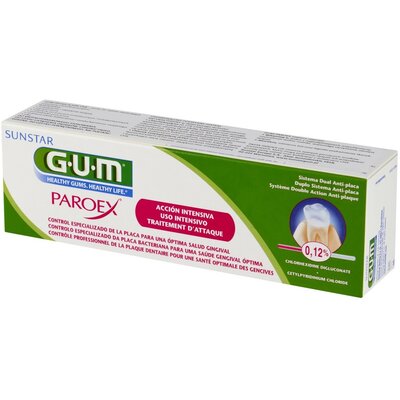ELER PAWEŁ RUCIŃSKI SUNSTAR GUM PAROEX Pasta do zębów 0,12% CHX 75 ml 9073389
