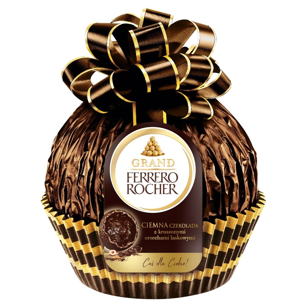 Ferrero Rocher Grand Figurka z ciemnej czekolady 125 g