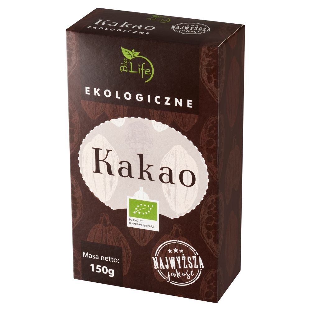 BioLife Ekologiczne kakao BIOLIFE, 150 g