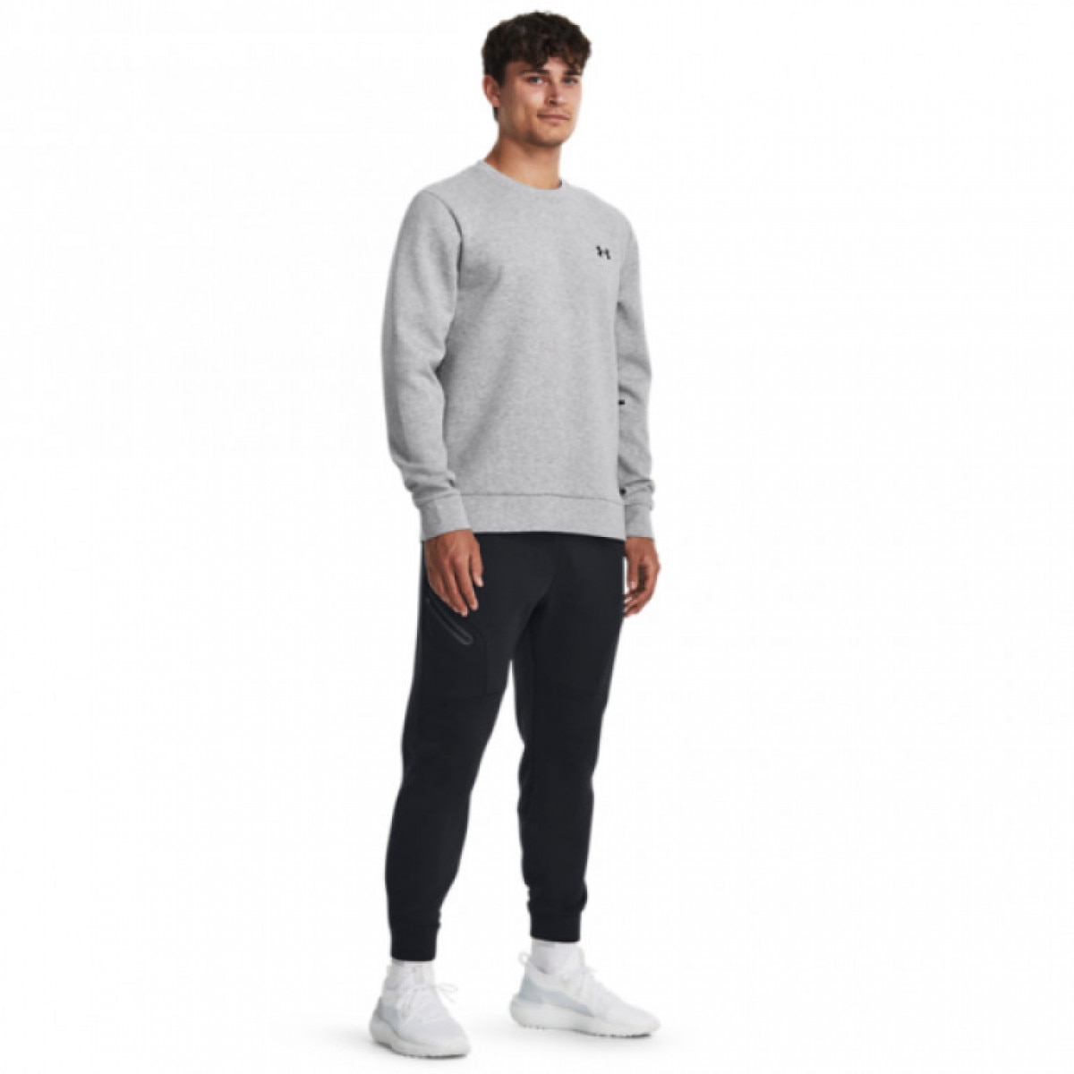 Męskie spodnie treningowe Under Armour UA Unstoppable Flc Joggers - czarne - UNDER ARMOUR