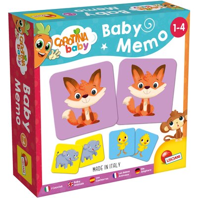 Carotina Baby Memo Zwierzęta