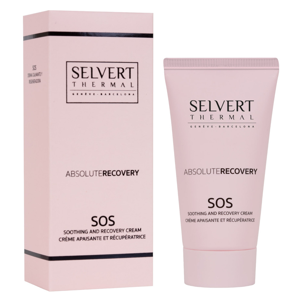 SELVERT THERMAL Absolute Recovery SOS Soothing and Recovery Cream wygładzająco - regenerujący krem do twarzy 50 ml