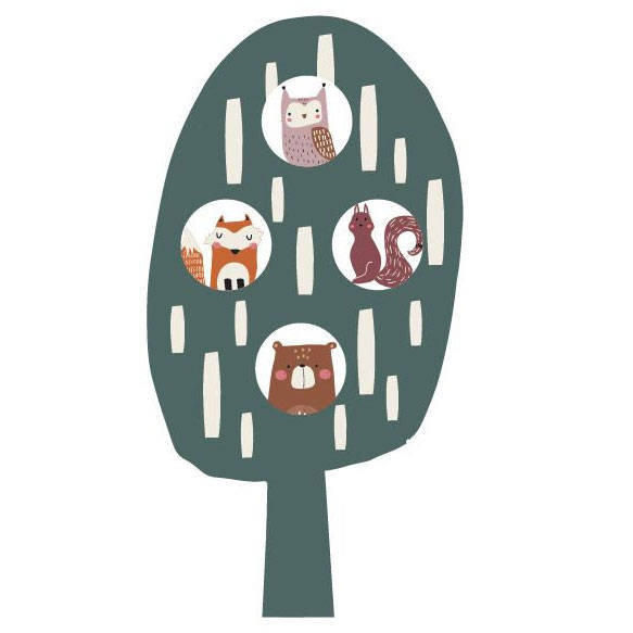 Ramka na zdjęcia Drzewo, 43 x 21 cm