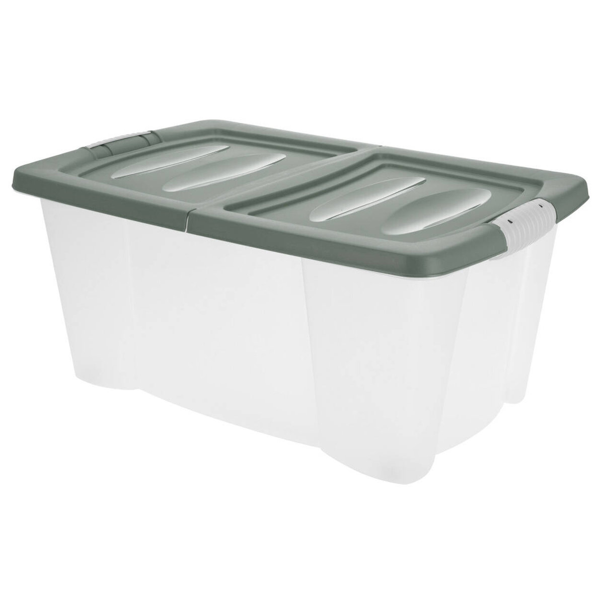 Pojemnik na kółkach, zamykany, 45 l